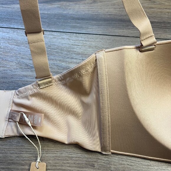 Skims Body Wireless Strapless Bra Women's Plus Size 40DD Clay Color Multiway NEW - Picture 4 of 11